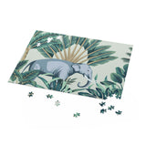 Jigsaw Puzzle 500 Piece - Auspicious Elephant in The Wild by Onetify
