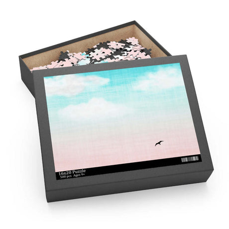 Jigsaw Puzzle 500 Piece - Bird Flying in The Sky by Onetify