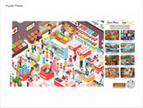 Food Mart Jigsaw Puzzle - 1000 Piece Culinary Delight Puzzle by Brain Tree Games