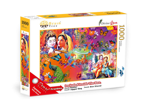 Divine Colorful Jigsaw Puzzles 1000 Piece by Brain Tree Games