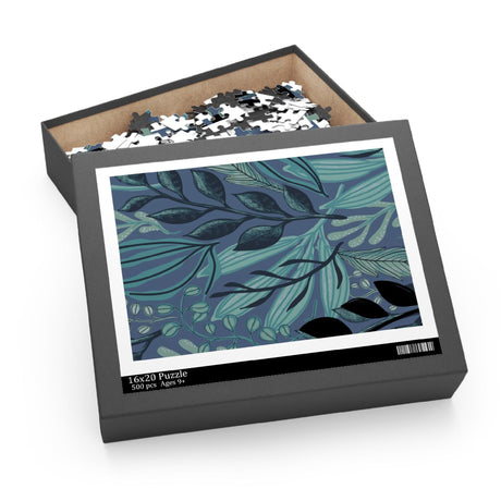 Jigsaw Puzzle 500 Piece - Midnight Flora by Onetify