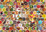Seamless Fruits Jigsaw Puzzles 1000 Piece by Brain Tree