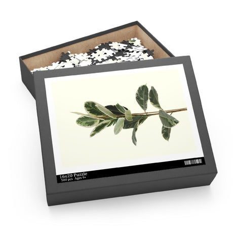 Jigsaw Puzzle 500-Piece - Plant in Oil by Onetify