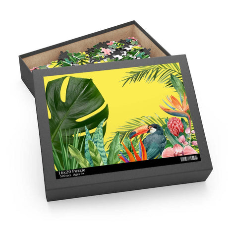 Tropical Toucan Jigsaw Puzzle 500-Piece by Onetify
