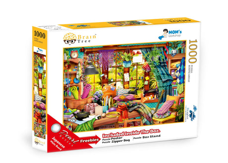 Mom'S Workshop Jigsaw Puzzles 1000 Piece by Brain Tree