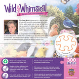 Wild & Whimsical - Garden Party 300 Piece EZ Grip Puzzle by MasterPieces | Cute Birds Tea Time Jigsaw Puzzle