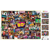 TV Time - 80's Shows 1000 Piece Puzzle by MasterPieces | Nostalgic Retro TV Jigsaw Puzzle