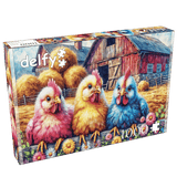 Egg - citing Trio – 1000 - Piece Jigsaw Puzzle by Delfy Puzzles - Delfy - Jigsaw Puzzles - The Puzzle Center