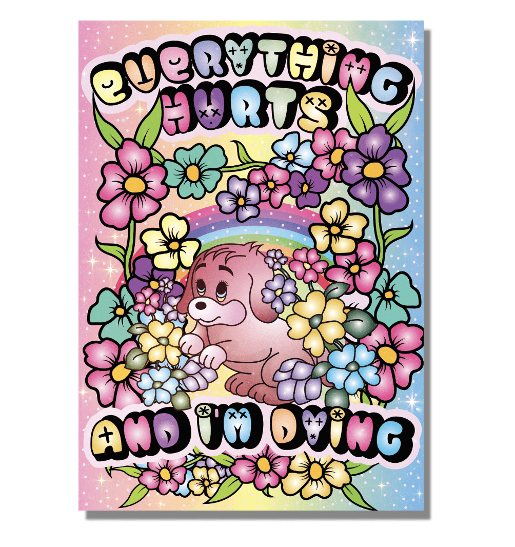 Everything Hurts Puzzle - Funny 500 Piece Spring Jigsaw Puzzle by FUN CLUB - FUN CLUB - Jigsaw Puzzles - The Puzzle Center - 