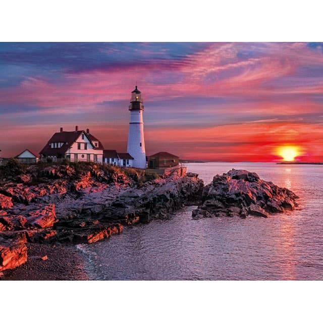 Portland Head Light - 500 Piece Puzzle by Clementoni