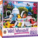 Wild & Whimsical by MasterPieces - 300 piece puzzle with EZ grip large pieces - Puzzle for the whole faily
