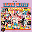 The World of Freddie Mercury puzzle box featuring key moments from his life and career