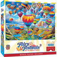 Fairs & Festivals - Hot Air Balloon Festival 1000 Piece Puzzle by Masterpieces - Masterpieces Puzzles - Jigsaw Puzzles - The Puzzle Center - 