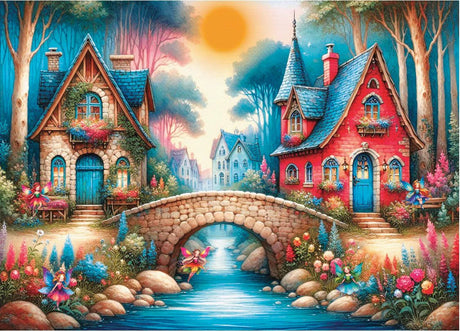 Fairy Morning 1000 Piece Jigsaw Puzzle by Delfy Puzzles - Delfy - Jigsaw Puzzles - The Puzzle Center