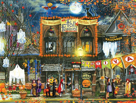 Fall Festival 500 Piece Jigsaw Puzzle by SunsOut Puzzles - SunsOut - Jigsaw Puzzles - The Puzzle Center - 