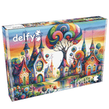 Fantasia Street 1000 Piece Jigsaw Puzzle by Delfy Puzzles - Delfy - Jigsaw Puzzles - The Puzzle Center