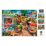 Farmer's Market - Sale on the Square 750 Piece Puzzle by MasterPieces - Masterpieces Puzzles - Jigsaw Puzzles - The Puzzle Center - 