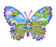 Garden Butterfly 1000 Piece Shaped Puzzle by SunsOut