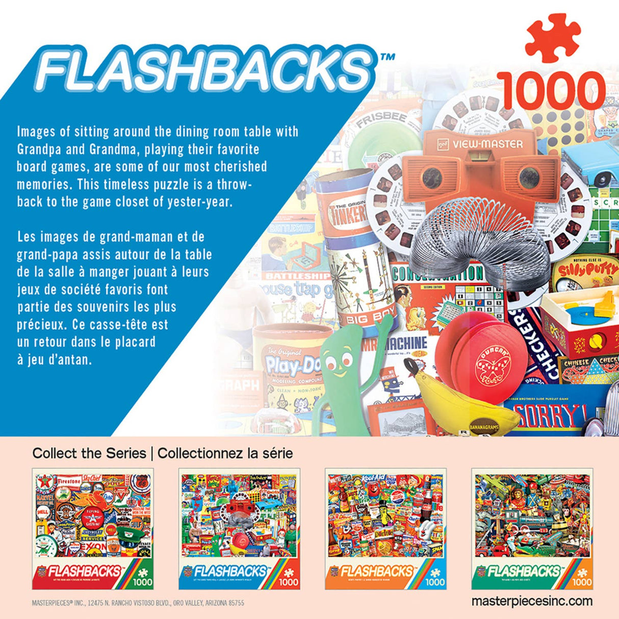 Flashbacks - Let the Good Times Roll 1000 Piece Puzzle by MasterPieces - Masterpieces Puzzles - Jigsaw Puzzles - The Puzzle Center - 