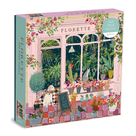 Florette 500 Piece Jigsaw Puzzle by Galison Puzzles - Galison - Jigsaw Puzzles - The Puzzle Center