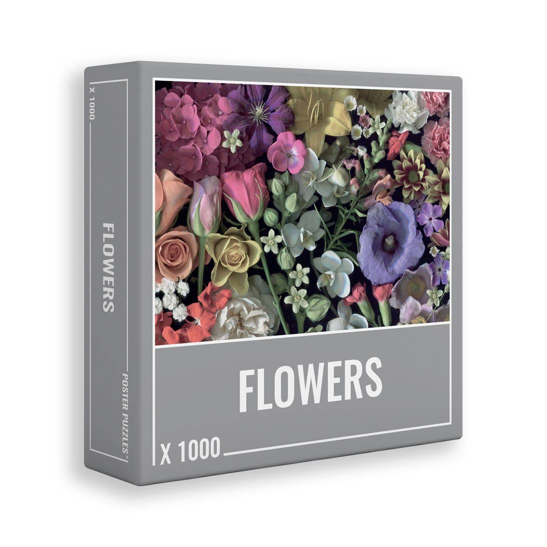 Flowers 1000 Piece Jigsaw Puzzle by Cloudberries - Floral Fun for Adults - Cloudberries Jigsaw Puzzles - Jigsaw Puzzles - The Puzzle Center - 