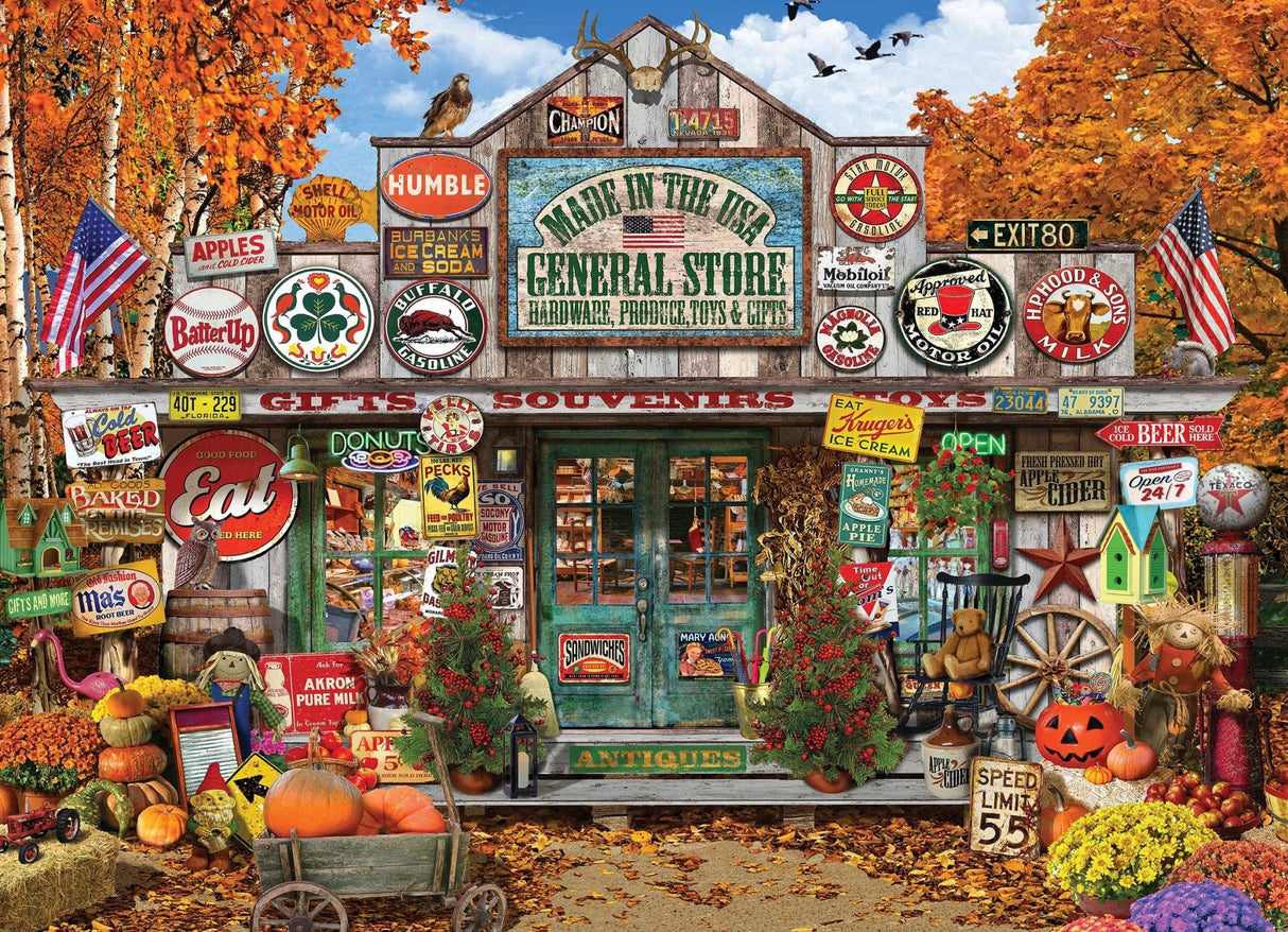 General Store 1000 Piece Puzzle by Willow Creek Press - Willow Creek Press & Gifts - Jigsaw Puzzles - The Puzzle Center - 