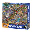 Getting Away 1000 Piece Jigsaw Puzzle by Springbok Puzzles - Wacky Rush Hour Fun - Springbok Puzzles - Jigsaw Puzzles - The Puzzle Center - 