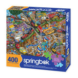 Getting Away 400 Piece Jigsaw Puzzle by Springbok Puzzles - Springbok Puzzles - Jigsaw Puzzles - The Puzzle Center - 