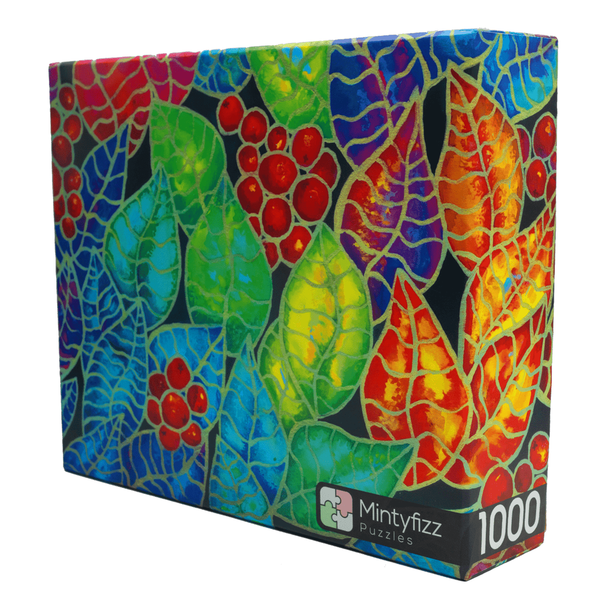 Gilded Berries 1000 Piece Jigsaw Puzzle by MintyFizz - Mintyfizz Puzzles - Jigsaw Puzzles - The Puzzle Center - 