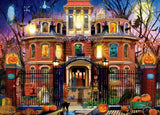 Glow in the Dark - Haunted House on the Hill 1000 Piece Puzzle by Masterpieces - Masterpieces Puzzles - Jigsaw Puzzles - The Puzzle Center - 