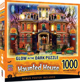 Glow in the Dark - Haunted House on the Hill 1000 Piece Puzzle by Masterpieces - Masterpieces Puzzles - Jigsaw Puzzles - The Puzzle Center - 