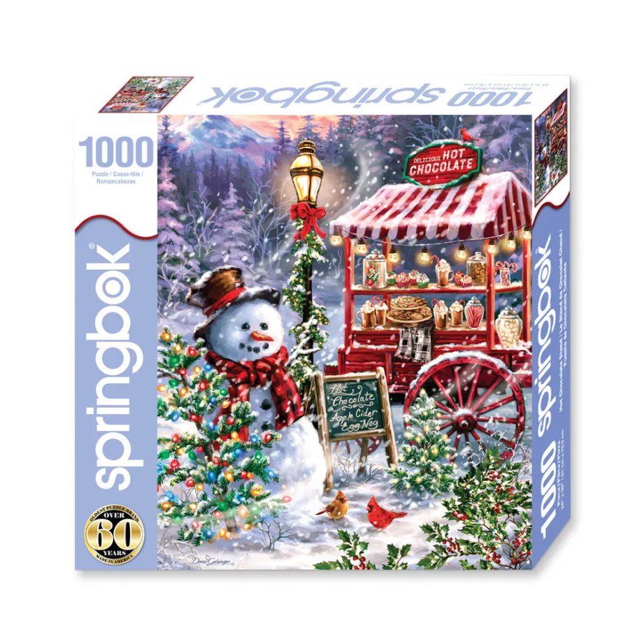 Hot Chocolate Stand 1000 Piece Jigsaw Puzzle by Springbok Puzzles - Springbok Puzzles - Jigsaw Puzzles - The Puzzle Center - 