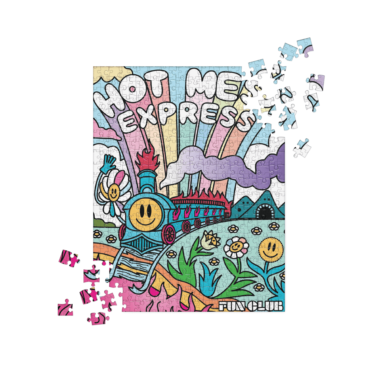 Hot Mess Express Puzzle - Funny 500 Piece Jigsaw Puzzle by FUN CLUB - FUN CLUB - Jigsaw Puzzles - The Puzzle Center - 