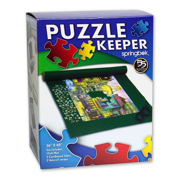 Jigsaw Puzzle Keeper - Roll Up Felt Mat by Springbok Puzzles - Springbok Puzzles - Puzzle Accessories - The Puzzle Center - 