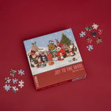 Joy to the Wool 500 Piece Christmas Puzzle by Puzzlefolk - Puzzlefolk - Jigsaw Puzzles - The Puzzle Center - 