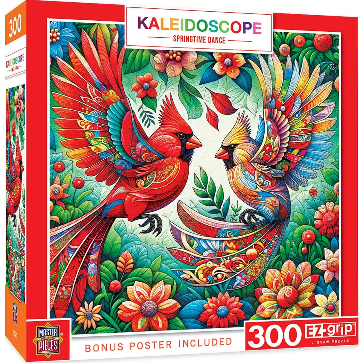 Kaleidoscope - Springtime Dance 300 Piece EZ Grip Jigsaw Puzzle by Masterpieces Puzzles - Masterpieces Puzzles - Jigsaw Puzzles - The Puzzle Center