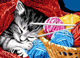 Kitty Snooze Jigsaw Puzzle - 1000 Pieces by Brain Tree - Brain Tree Games LLC - Jigsaw Puzzles - The Puzzle Center - 