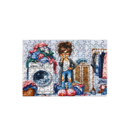 Laundry Day 150 Piece Mini Jigsaw Puzzles by Delfy Puzzles - Delfy - Jigsaw Puzzles - The Puzzle Center