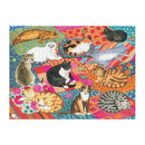 Lounging Cats 1000 Piece Jigsaw Puzzle by Galison Puzzles - Galison - Jigsaw Puzzles - The Puzzle Center