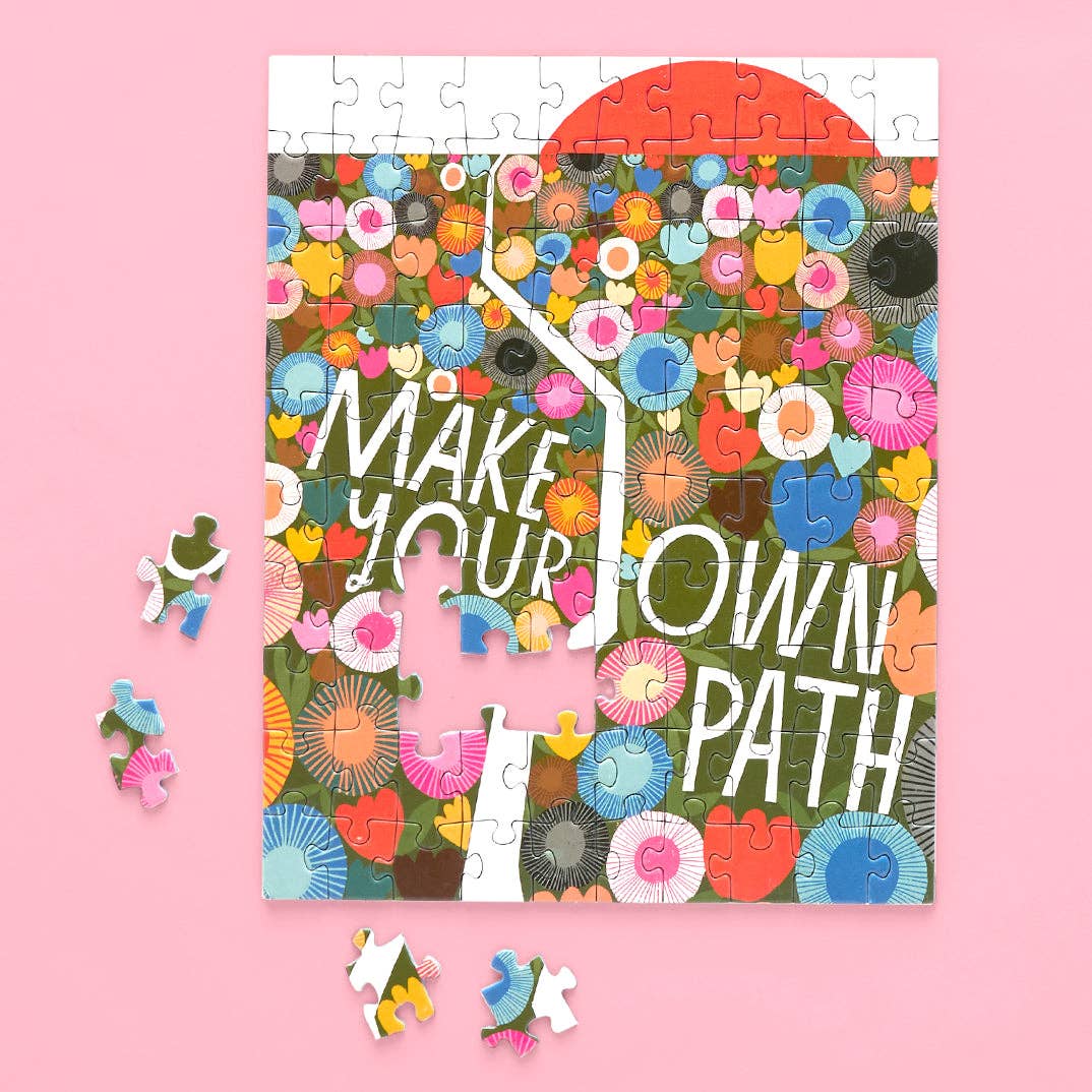 Make Your Own Path 100 Jigsaw Puzzle Snax by WerkShoppe Puzzles - WerkShoppe - Jigsaw Puzzles - The Puzzle Center