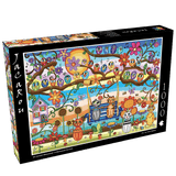 Meowsical Concert 1000 Piece Jigsaw Puzzle by JaCaRou Puzzles - JaCaRou Puzzles Inc. - Jigsaw Puzzles - The Puzzle Center - 