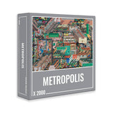 Metropolis 2000 Piece Jigsaw Puzzle by Cloudberries - Cloudberries Jigsaw Puzzles - Jigsaw Puzzles - The Puzzle Center - 