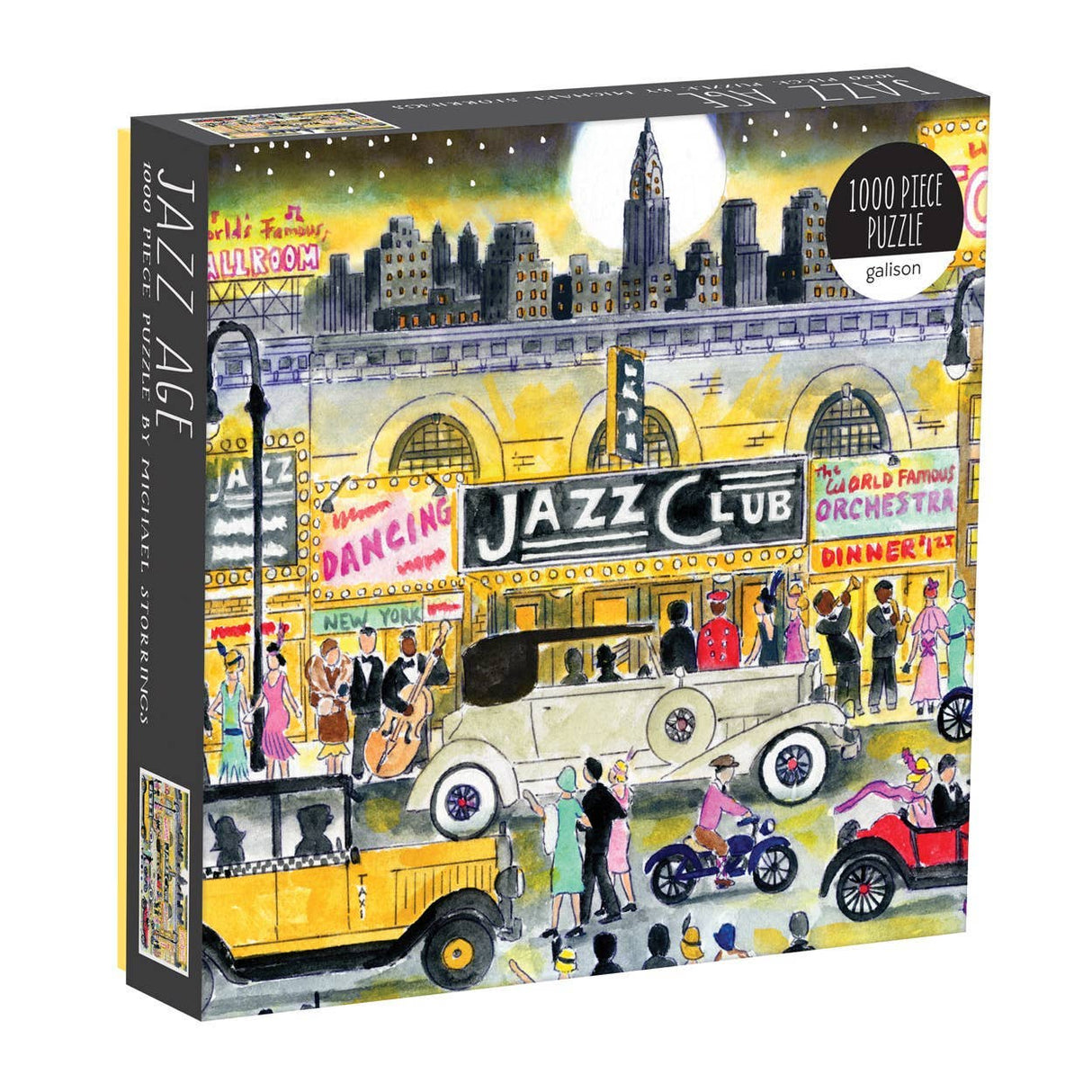 Michael Storrings Jazz Age 1000 Piece Jigsaw Puzzle by Galison Puzzles - Galison - Jigsaw Puzzles - The Puzzle Center