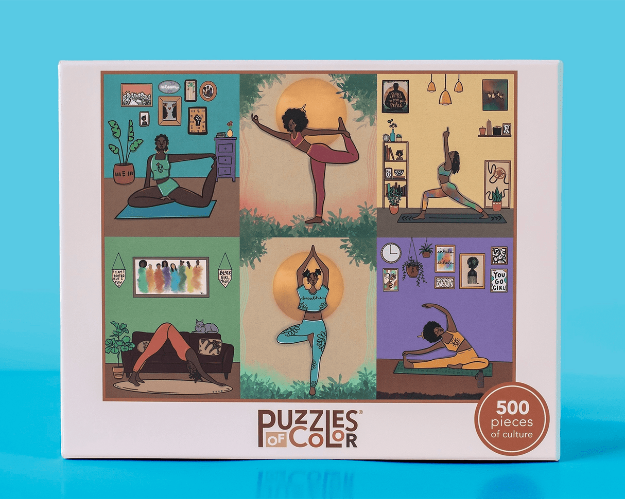 Moments of Zen 500 Piece Jigsaw Puzzle by Puzzles of Color | Bri Pippens - Puzzles of Color - Jigsaw Puzzles - The Puzzle Center