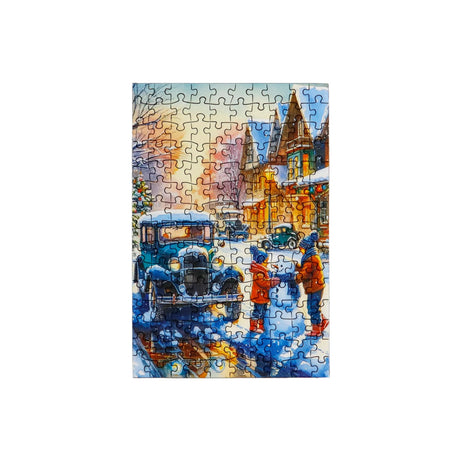 Old Winter Days 150 Piece Mini Jigsaw Puzzles by Delfy Puzzles - Delfy - Jigsaw Puzzles - The Puzzle Center