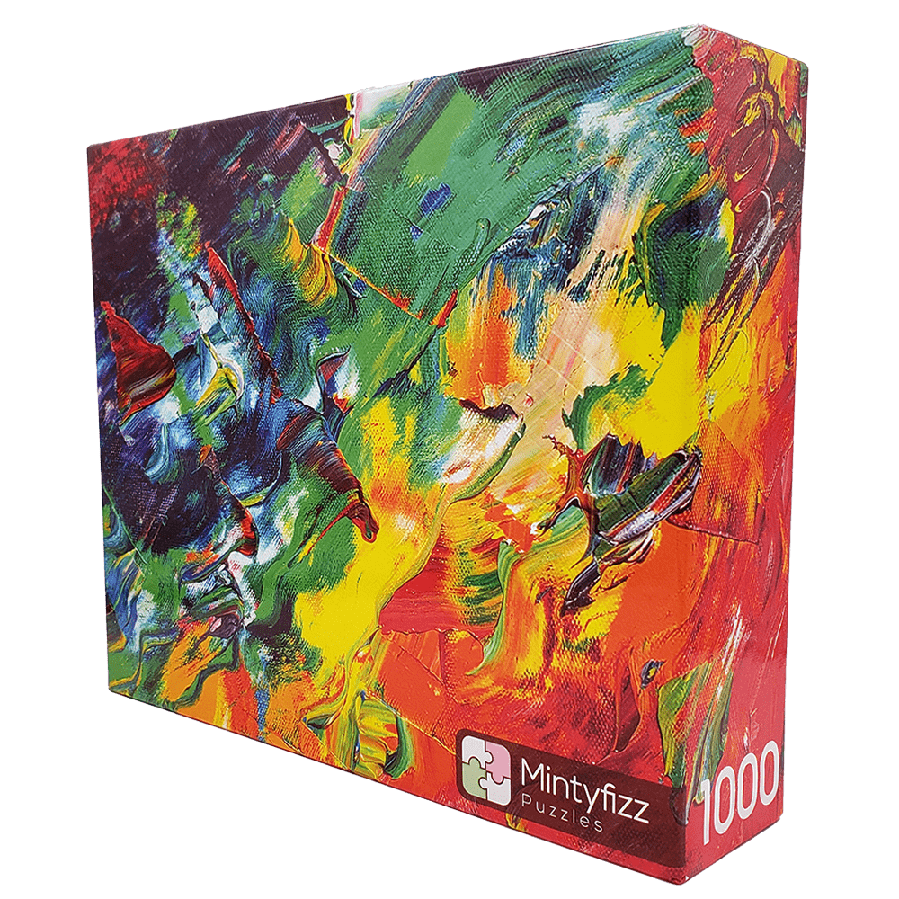 Painter's Palette 1000 Piece Jigsaw Puzzle by MintyFizz - Mintyfizz Puzzles - Jigsaw Puzzles - The Puzzle Center - 