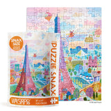 Paris Holiday 100 Piece Jigsaw Puzzle Snax by WerkShoppe Puzzles - WerkShoppe - Jigsaw Puzzles - The Puzzle Center