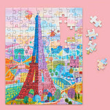 Paris Holiday 100 Piece Jigsaw Puzzle Snax by WerkShoppe Puzzles - WerkShoppe - Jigsaw Puzzles - The Puzzle Center