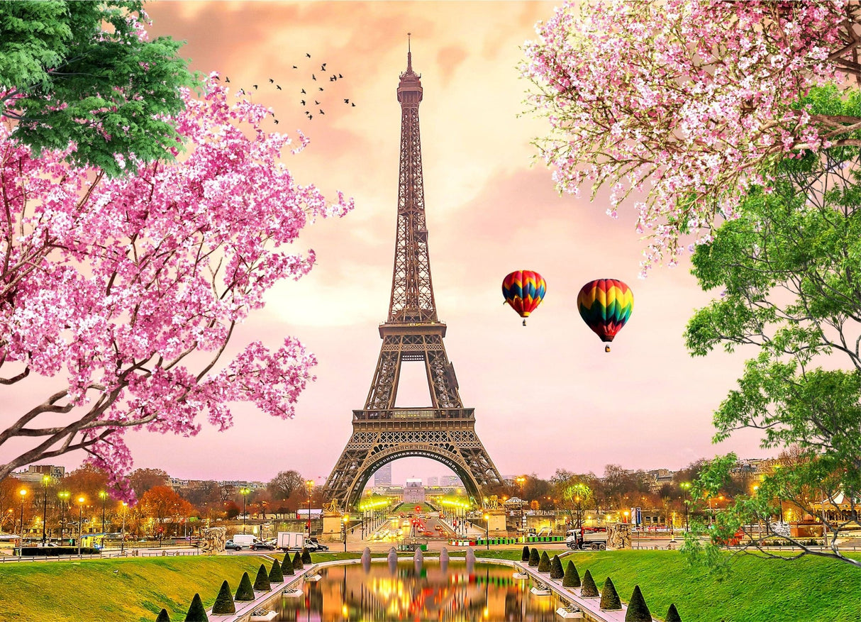 Paris Jigsaw Puzzle 1000 Piece by Brain Tree Games - Elegant & Creative - Brain Tree Games LLC - Jigsaw Puzzles - The Puzzle Center - 