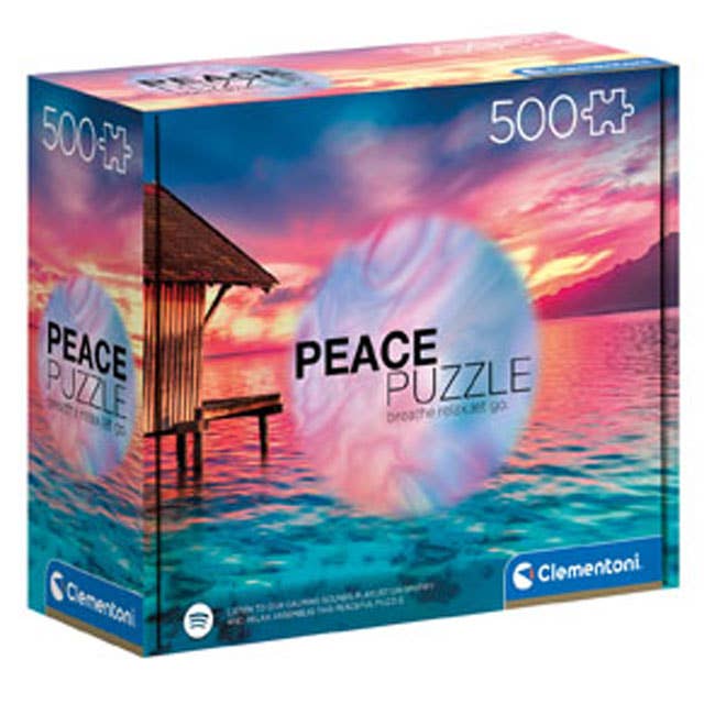 Peace Puzzle - The Ocean 500 Piece Jigsaw Puzzle by Clementoni - Clementoni - Jigsaw Puzzles - The Puzzle Center - 